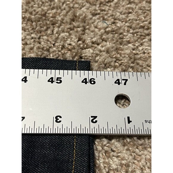 GUSTIN #68 THE 1968 Slim Fit Selvedge Raw Blue Denim Jeans 31x36 California EUC - Picture 14 of 15